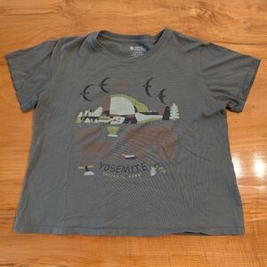 Parks Project Yosemite National Park Top, Size Medium